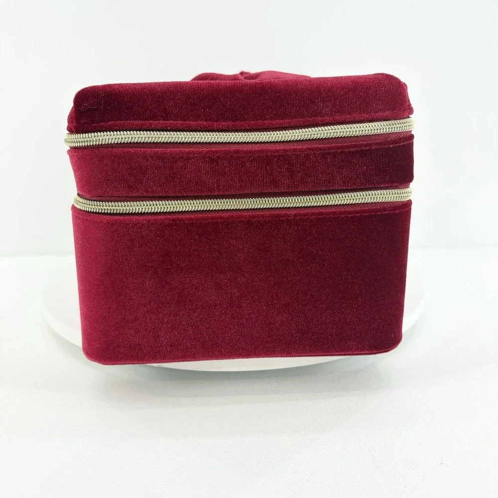 2024 Estee Lauder Red Velvet Limited Ed Holiday Beauty‎ Box CASE ONLY Bow Handle